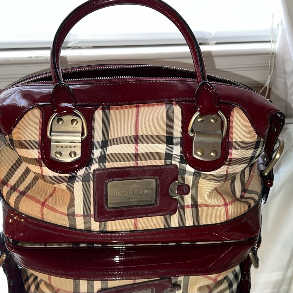Burberry bowling bag